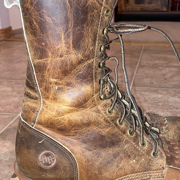 Double H Men’s Lace up Boots - Picture 4 of 11